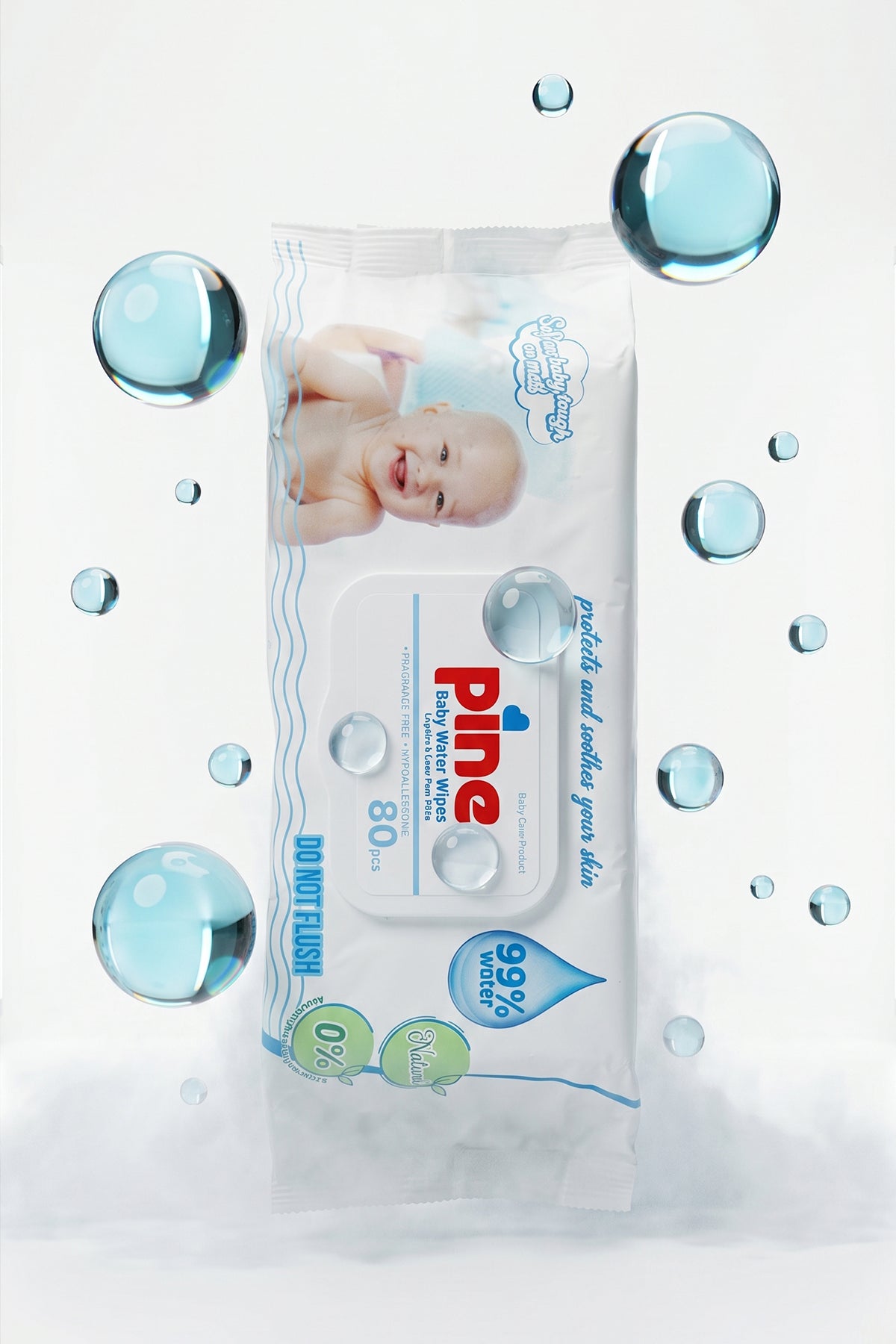 Pine Newborn Wipes