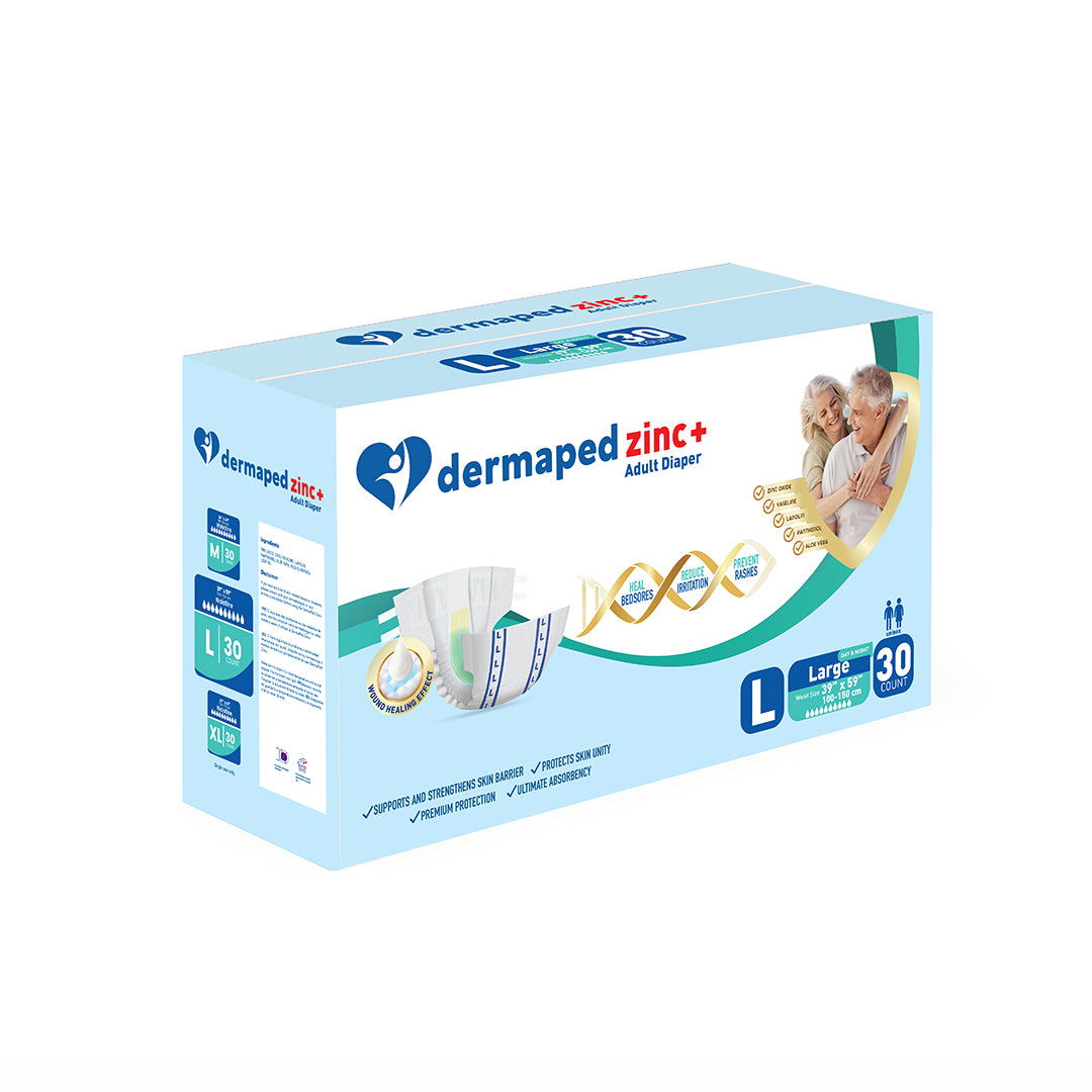 Dermaped Zinc Adult Diaper