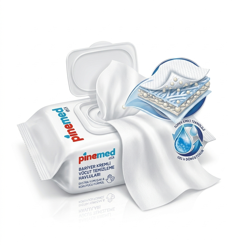 Barrier Cream-Infused Body Cleansing Wipes