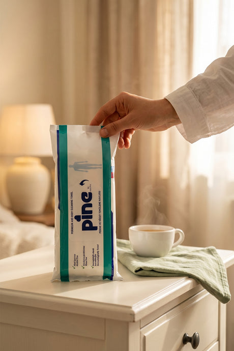 Pine Adult Body Wet Wipes