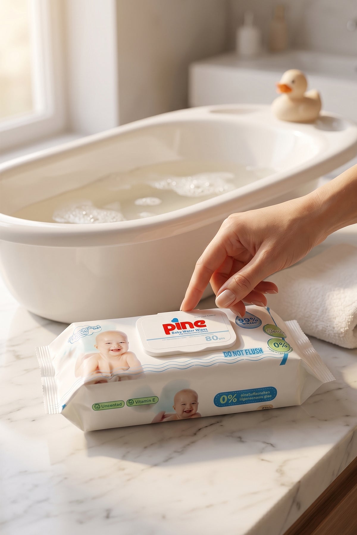 Pine Newborn Wipes